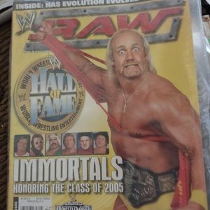 WWE raw 2005 sealed magazine